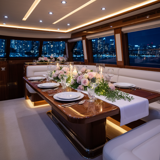 yatch birthday party dubai