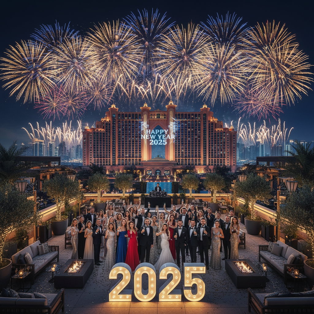 new year celebration in dubai