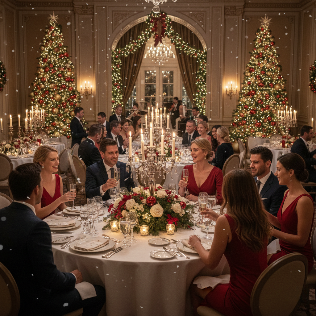 corporate christmas party planner