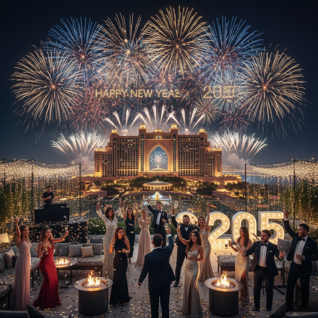 new year celebration in dubai