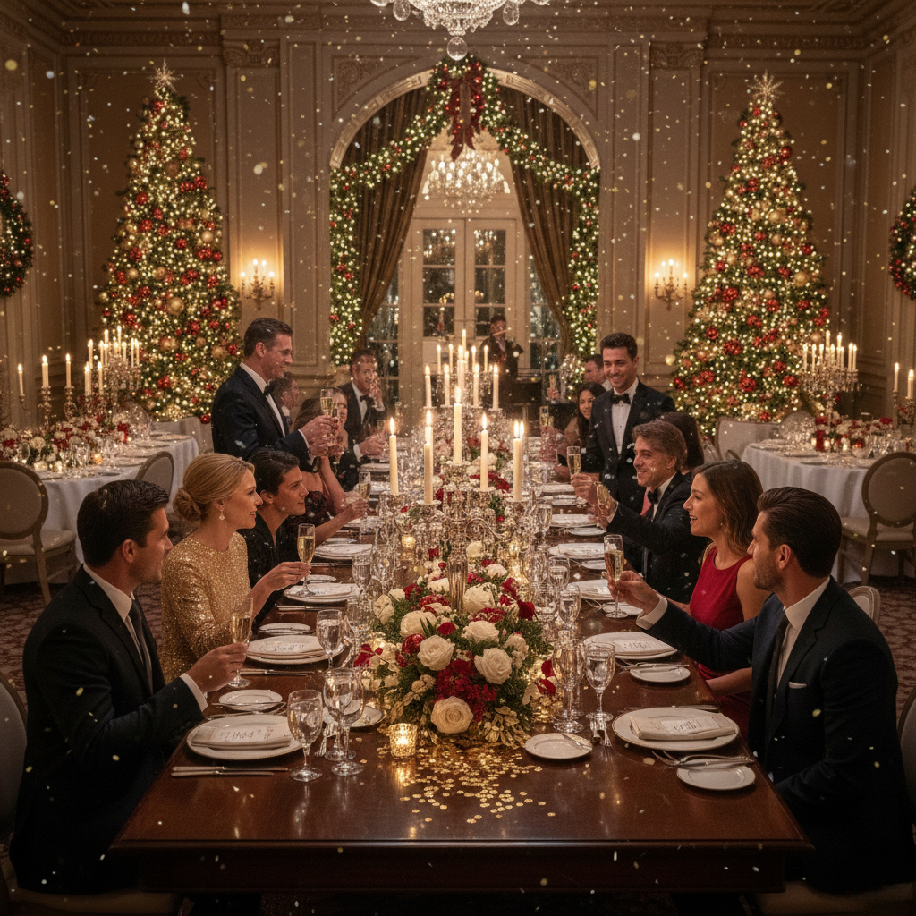 corporate christmas party planner